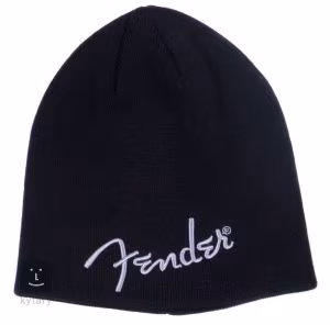 Fender Logo Beanie Black - Kulich
