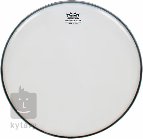 Remo Encore 20" Ambassador Smooth White - Blána na basový buben