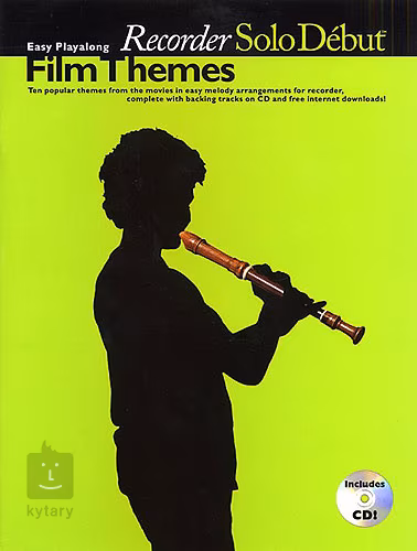 MS Solo Debut: Film Themes - Easy Playalong Recorder - Noty pro zobcovou flétnu