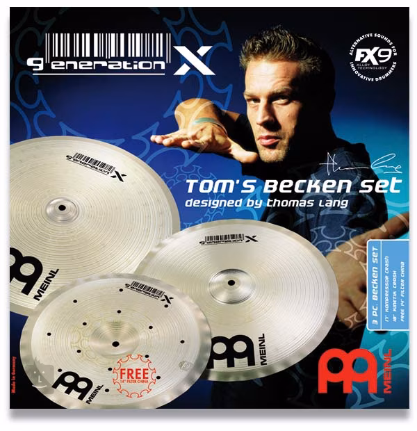 Meinl GX-TB14/17/18 Gereration X Thomas Lang Set - Činelová sada