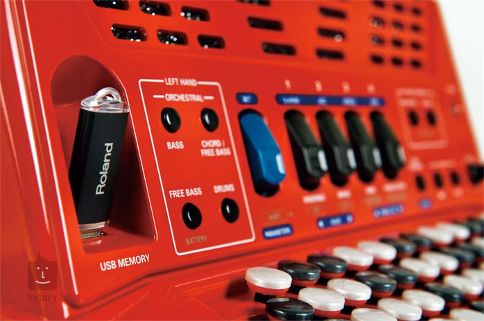 Roland FR 1XB RD - Digitální akordeon, V-Accordion