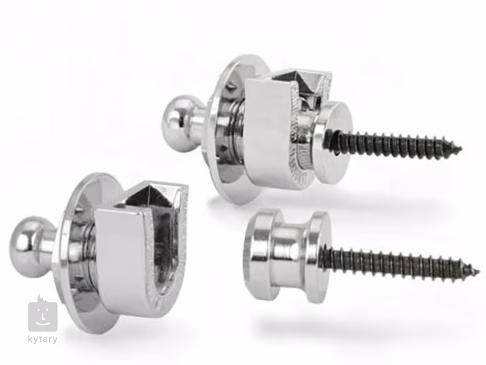 Fender Security Strap Locks Chrome - Zámky na popruh