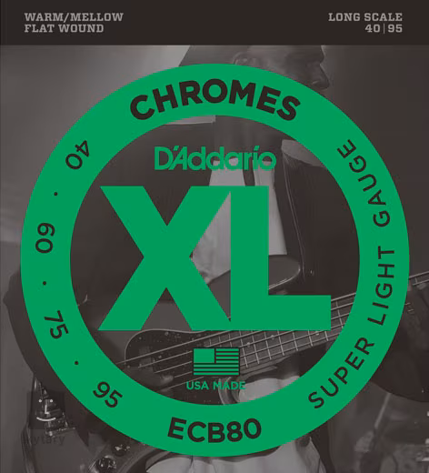 D'Addario ECB80 - Struny pro baskytaru