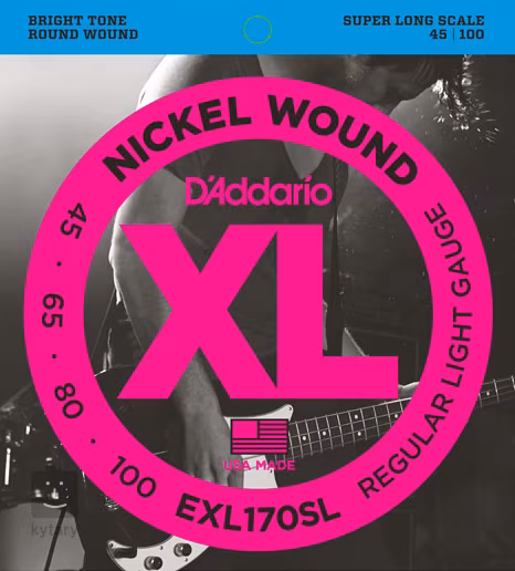 D'Addario EXL170SL - Struny pro baskytaru