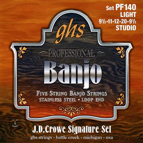 Ghs PF140 - Struny pro pětistrunné banjo