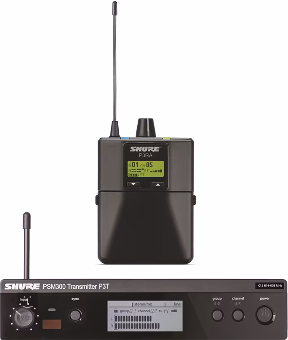 Shure P3TRA - Bezdrátový odposlechový systém