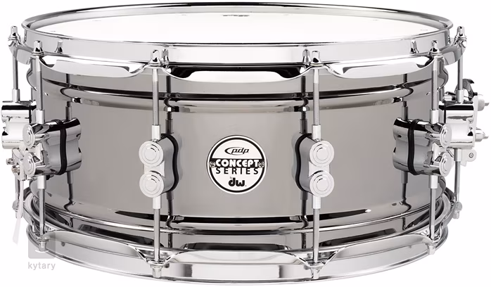 PDP 14"x6,5" Concept Black Nickel snare - Snare bubínek
