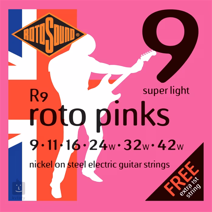 Rotosound R9 Rotos - Struny pro elektrickou kytaru