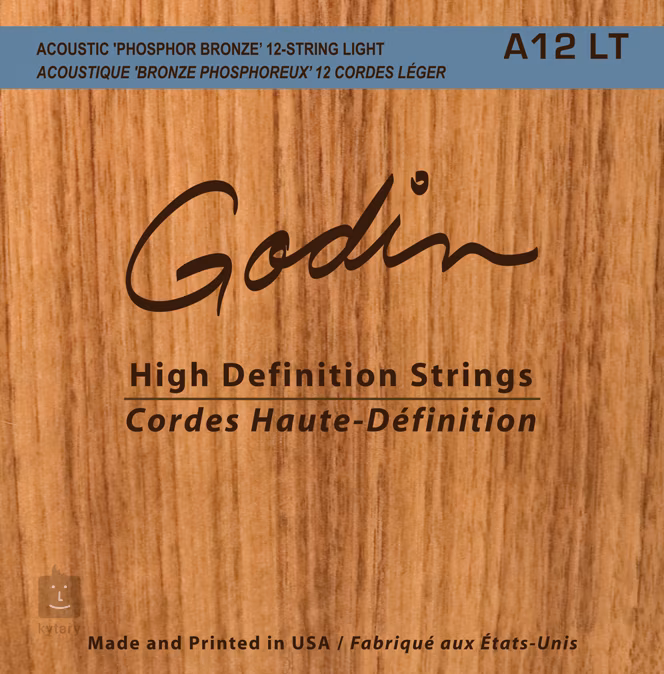 Godin A12 LT Acoustic High Definition Strings - Struny pro dvanáctistrunnou kytaru