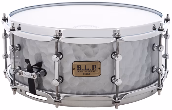 Tama 14" x 5,5 Sound Lab Project Vintage Hammered Steel  - Snare bubínek