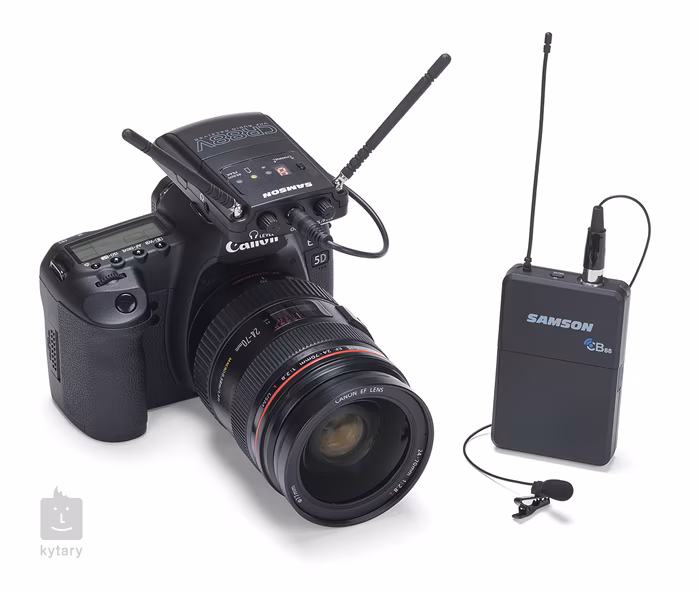 Samson Concert 88 Camera Lavalier K - Bezdrátový reportážní set s mikrofonem