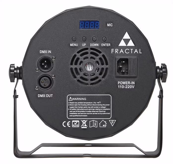 Fractal PAR LED 9x10W + 20W - LED reflektor