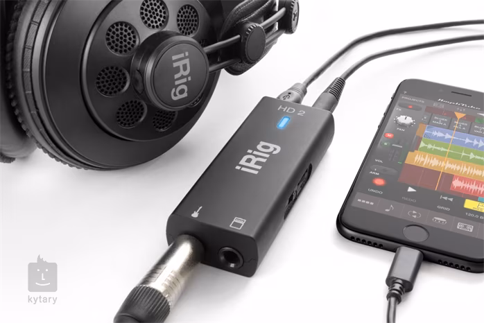 IK Multimedia iRig HD 2 (zánovní) - Kytarový převodník