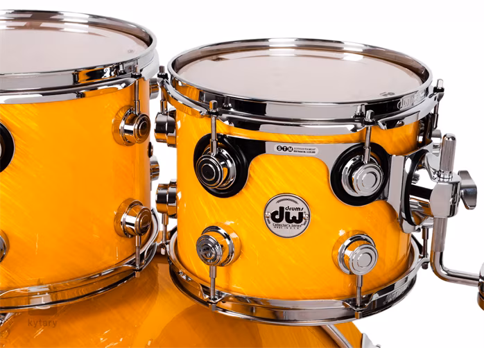 DW Collector´s Series Fusion 2 set Twisted Yellow - Bicí souprava