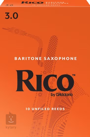Rico D'Addario Baritone Sax 2, 10  - Saxofonové plátky