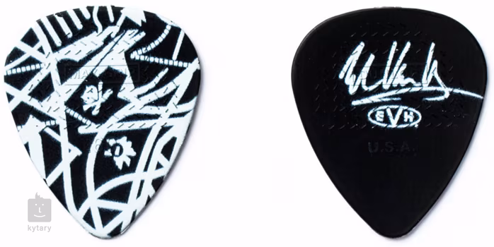 Dunlop EVH Max Grip 0.60 Pick Tin Star - Trsátka