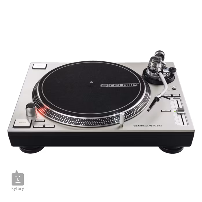 Reloop RP-7000 MK2 SILVER (rozbalené) - DJ gramofon s přímým náhonem