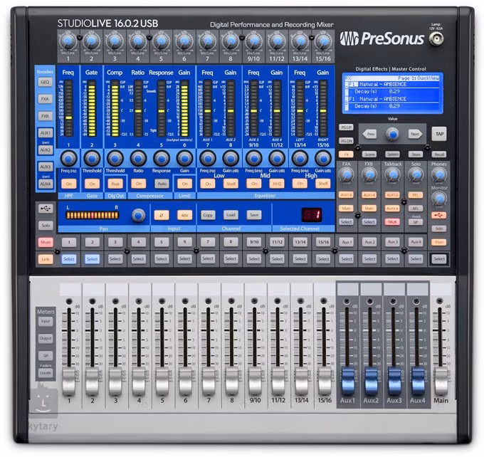 PreSonus StudioLive 16.0.2 USB - Digitální mixážní pult