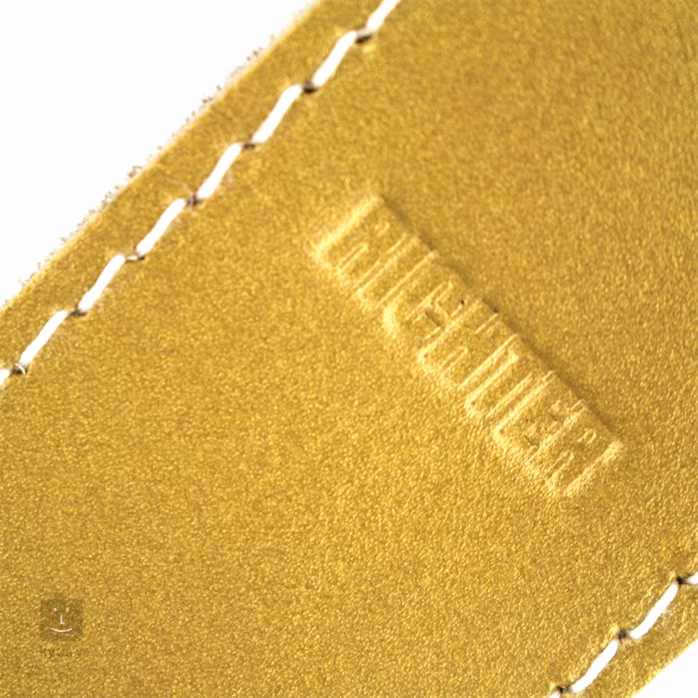 Richter Raw II Metallic Gold - Kytarový popruh