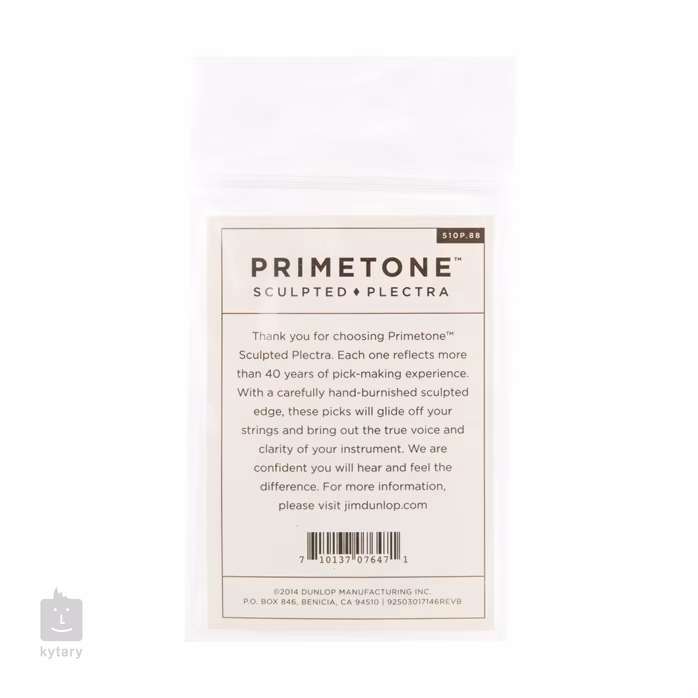 Dunlop Primetone Standard 0.88 with Grip - Trsátka