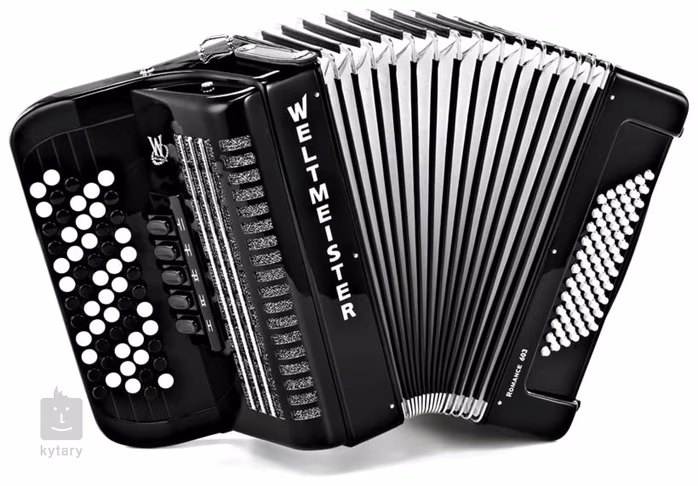 Weltmeister Romance 603, B-Grip - Chromatický akordeon