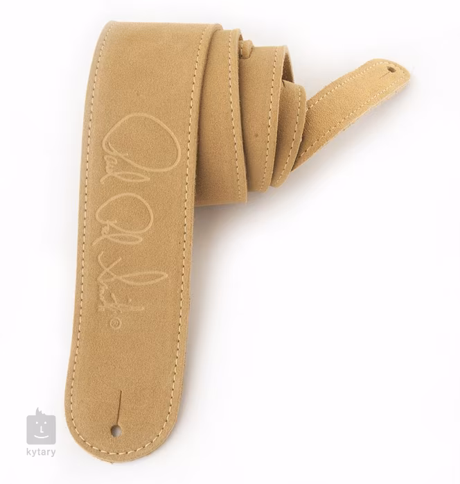 PRS Suede Strap Tan Signature - Kytarový popruh
