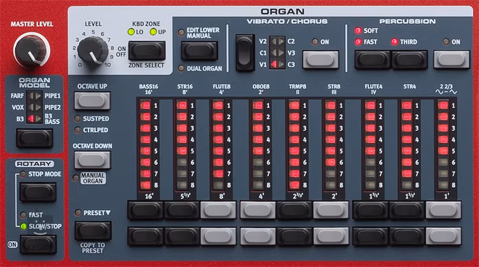 Nord Electro 6 HP - Přenosné digitální stage piano, varhany