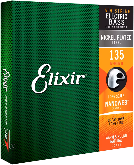 Elixir 15435 - Struna pro baskytaru