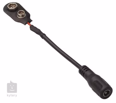 Rockboard Power Ace Battery Plug Converter - 9V battery clip to Barrel (2,1 x 5,5 mm) - Napájecí kabel