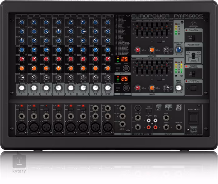 Behringer PMP1680S - Mixážní pult se zesilovačem