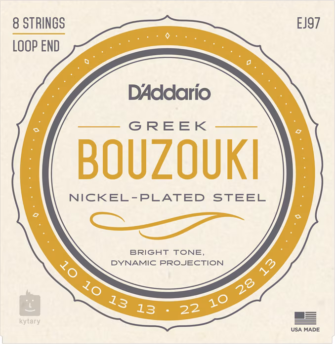 D'Addario EJ97 - Struny pro řecké bouzouki