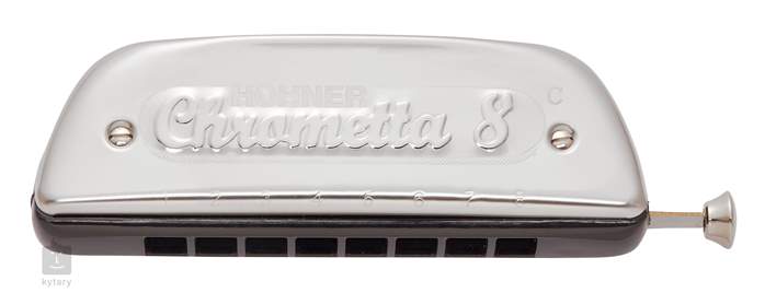 Hohner Chrometta 8 C - Foukací harmonika