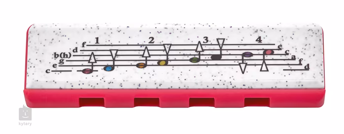 Hohner Speedy cherry/pink - Foukací harmonika