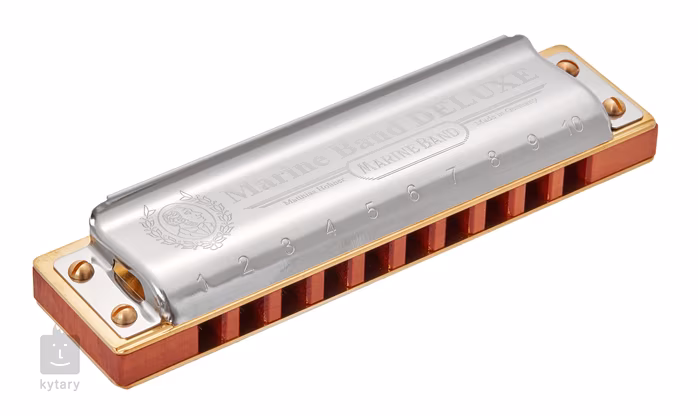 Hohner Marine Band Deluxe G-major (rozbalené) - Foukací harmonika