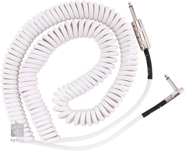 Fender Voodoo Child Cable 30' White - Nástrojový kabel