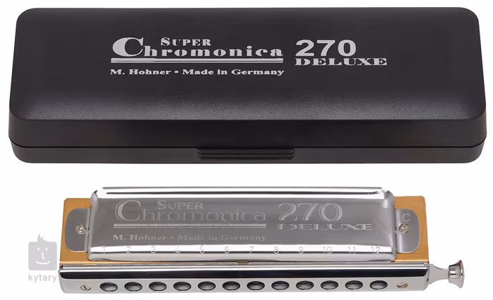 Hohner Super Chromonica Deluxe 48/270 C - Foukací harmonika