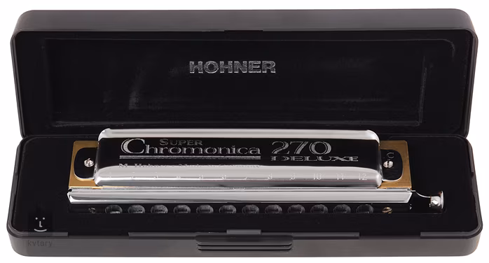 Hohner Super Chromonica Deluxe 48/270 C - Foukací harmonika
