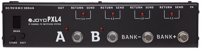 Joyo PXL4 - Speciální nožní přepínač