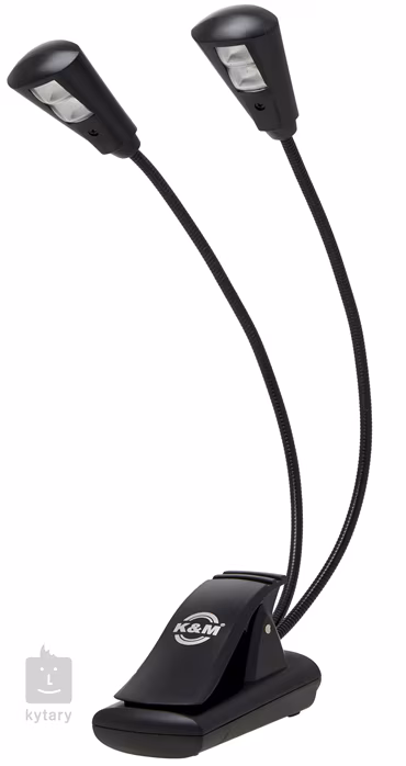 K&M 12244 Double2 LED FlexLight - Lampička k notovému stojanu/klavíru