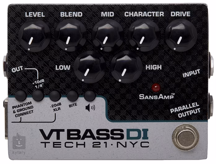 Tech 21 Character Series - VT Bass DI - Baskytarový předzesilovač a DI Box
