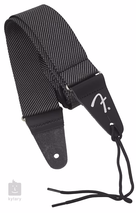 Fender Strap Modern Tweed Grey Black - Kytarový popruh