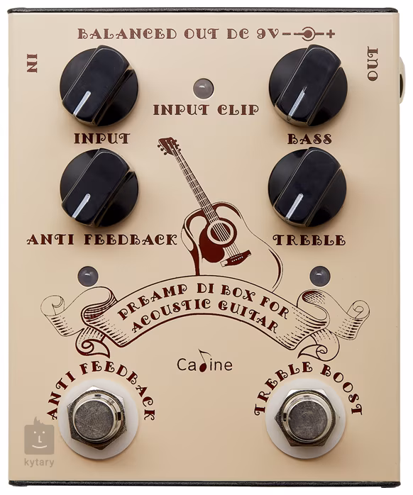Caline CP-40 Acoustic Preamp & DI Box (rozbalené) - Kytarový efekt