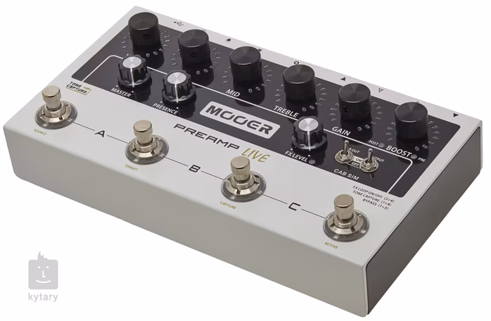 Mooer Preamp LIVE - Kytarový multiefekt