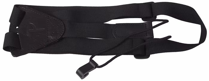 Perri's Leathers Ukulele Strap Black - Popruh pro ukulele