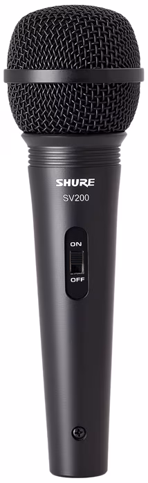 Shure SV200 - Dynamický mikrofon s vypínačem