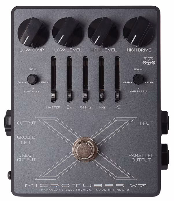 Darkglass Microtubes X7 (rozbalené) - Baskytarový efekt