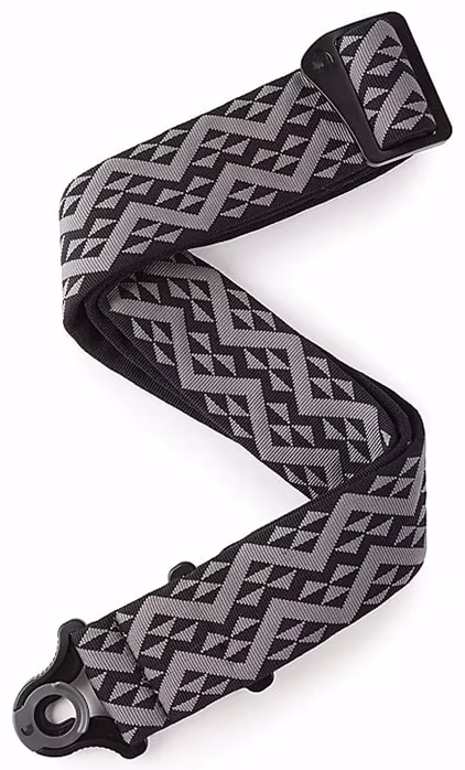 D'Addario Auto-Lock Padded Strap Geometric - Kytarový popruh