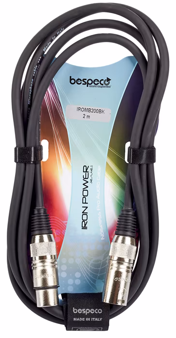 Bespeco IROMB200 - Mikrofonní kabel