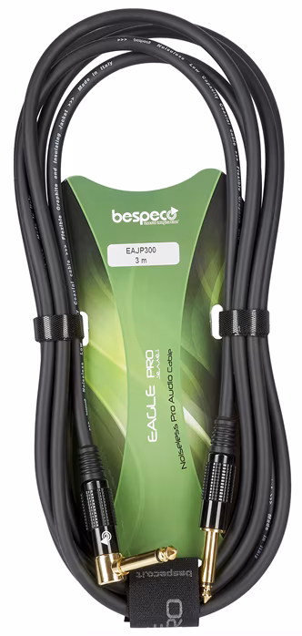 Bespeco Eagle Pro Instrument Cable Angled 3 m - Nástrojový kabel