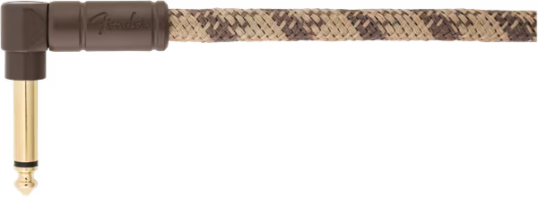 Fender Festival Instrument Cable 18.6' Pure Hemp Brown Stripe - Nástrojový kabel